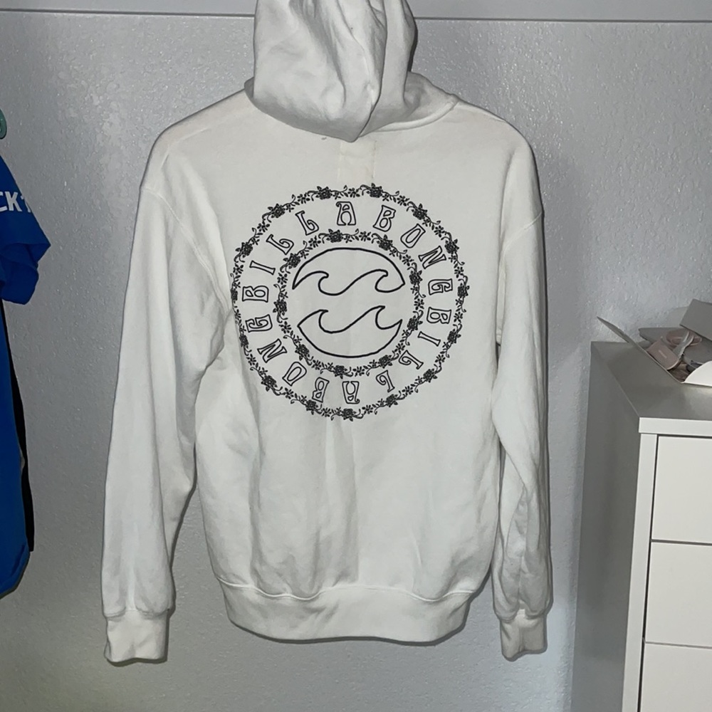 White billabong hoodie